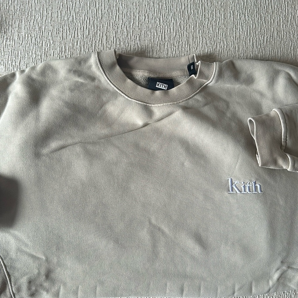 KITH taupe sweatshirt